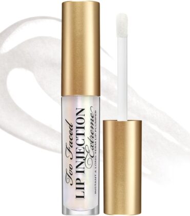 Too Faced Lip Injection Extreme Lip Plumper Gloss | Hydrating, Glossy, & Helps Volume Appear Fuller Over Time
