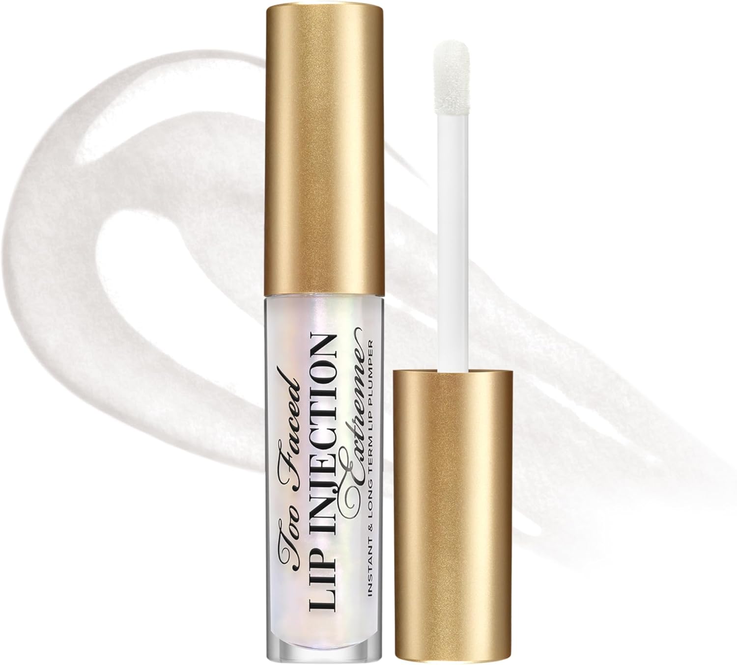 Too Faced Lip Injection Extreme Lip Plumper Gloss | Hydrating, Glossy, & Helps Volume Appear Fuller Over Time