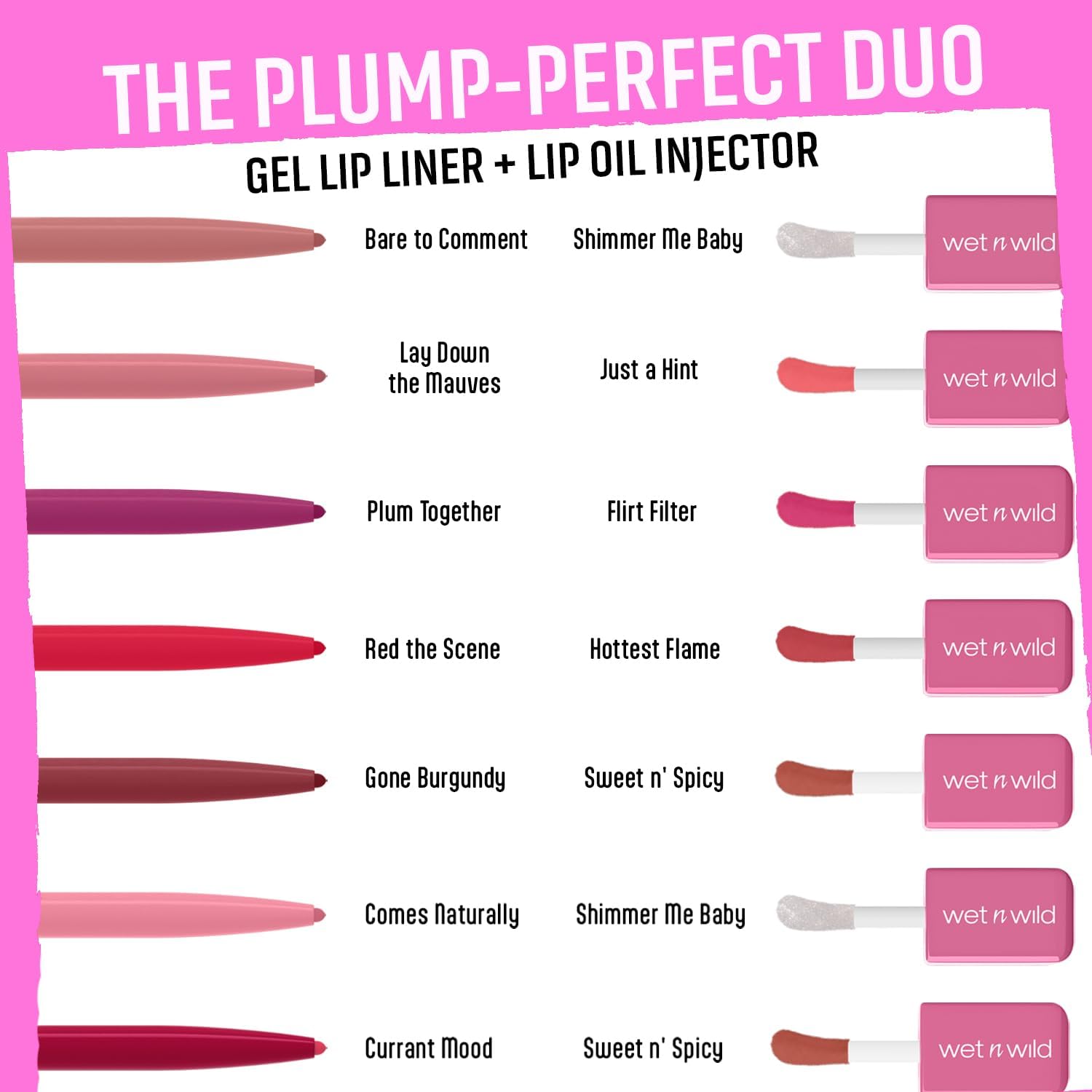 wet n wild Perfect Pout Matte Retractable Gel Lip Liner Pencil, Rich Creamy Long Lasting Color, Well-Defined and Flawless Application, Vegan & Cruelty-Free - Purple Lay Down the Mauves - Image 7